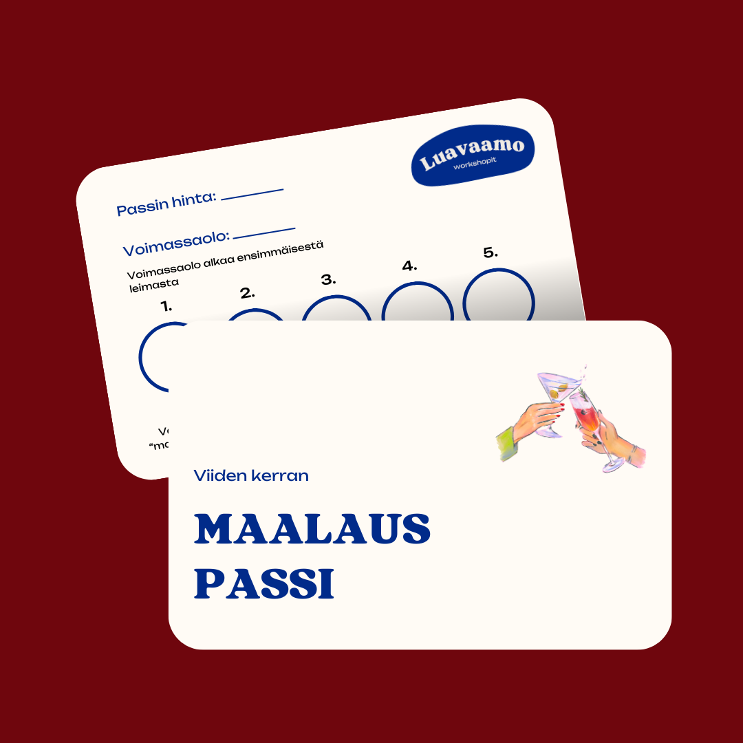 Luavaamo maalauspassi 5 krt